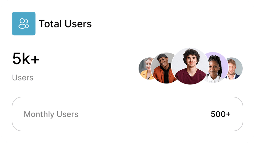 Total Users Stats